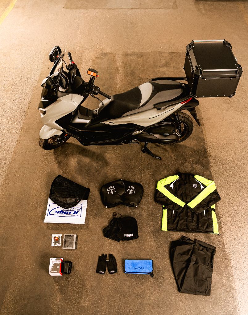 타요타 오토바이 및 라이더 용품